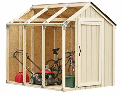2x4basics Hopkins 90192 Shed Kit, Peak Style Roof
