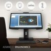 ViewSonic VG2440V 24-inch IPS Full HD Video Conferencing Monitor with 1080p FHD Webcam, Microphone, Dual Integrated Speakers, Ergonomics, HDMI, D