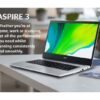 acer Aspire 3 15.6'' Laptop - AMD Ryzen 5, 512 GB SSD, Silver, Windows 11, AMD Ryzen 5 5500U Processor, RAM: 8 GB/Storage: 512 GB SSD, Full HD sc