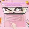 UDKED 15.6 inch Laptops Computer Intel Celeron N5095 FHD 16G RAM SSD Large Screen Bluetooth 5.0 Fingerprint laptop Windows 11 Ultrabook Wi-Fi 2.4