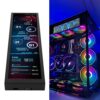 8.8 Inch Computer Temp Monitor, PC Sensor Panel Display, 1920x480 60Hz for AIDA64 CPU GPU SSD Data Temperature Monitor IPS USB C Sub Screen for R
