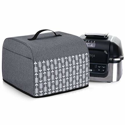 Yarwo Dust Cover for Ninja Foodi Health Grill and Air Fryer AG301UK, Cover for Ninja Foodi Health Grill with Wipe Clean Liner and Accessories Poc