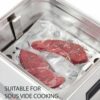 Vacuum Food Sealer Rolls 2 Pack 20cm x 6m Each 12m in Total by Videmaster | BPA Free Storage Freezer Food Saver Roll Bags | For Meat, Sausage, Ve