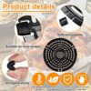 10Pcs Air Fryer Rubber Bumpers, Premium Silicone Air Fryer Bumpers Feet, Tray Non-Scratch Protective Covers for Air Fryer Grill Pan Plate Tray Ru