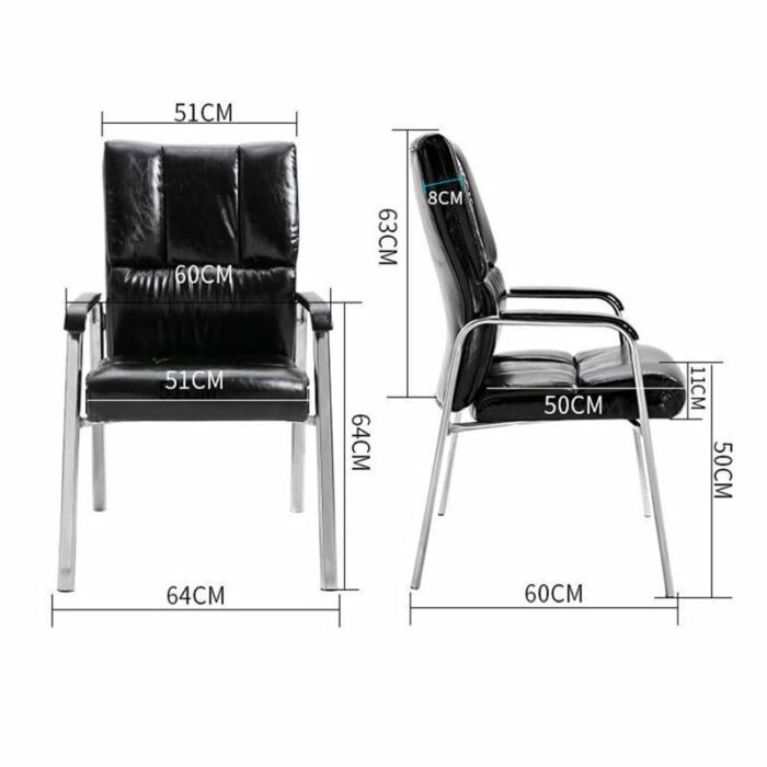 FGHOEV Office Chair Engineering Computer Back Support Stool Furniture Have Armrest Sponge Cushion (Color : D, Size : Light Grey)