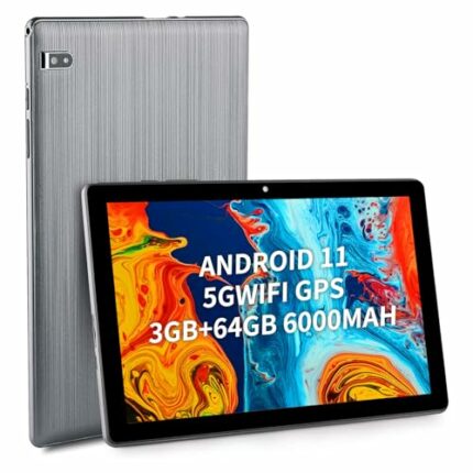 HAOVM tablet, 10 inch tablet Android 11.0 Pie Tablets Octa-Core 1.6GHz Processor, 3GB RAM, 64GB ROM, 10.1" IPS HD Display Screen, 5G WiFi, 128GB