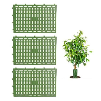 Tree Trunk Protectors Plastic Tree Trunk Cover Guard Plant Tree Bark Protector Tree Bark Protector Tree Trunk Guard Tree Guard Protector for Mowe