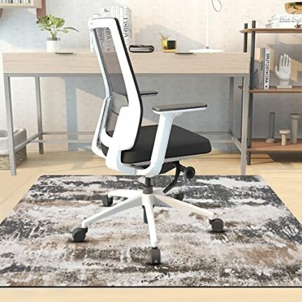 Bsmathom Office Chair Mat for Hardwood and Tile Floor, Computer Gaming Chair Mat for Rolling Chairs, Multi-Purpose Desk Chair Mat, Large Anti-Sli