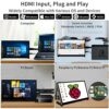 WIMAXIT Raspberry Pi 4 Touchscreen, 10.1 Inch Portable Touch Monitor 1024 x 600 IPS with Dual USB HDMI 178° Angle for Raspberry Pi 4 3 2 Zero B +