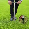 ZUCKLIGHT Soil Sampler Probe Stainless Steel Tubular T-Style Handle 12 Inch