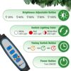 Wolezek Grow Lights for Indoor Plants, Full Spectrum LED Plant Light, 6000K/3000K/660nm 2-Head Growing Lamp with Clip, Auto ON & Off Timer 6/12/1