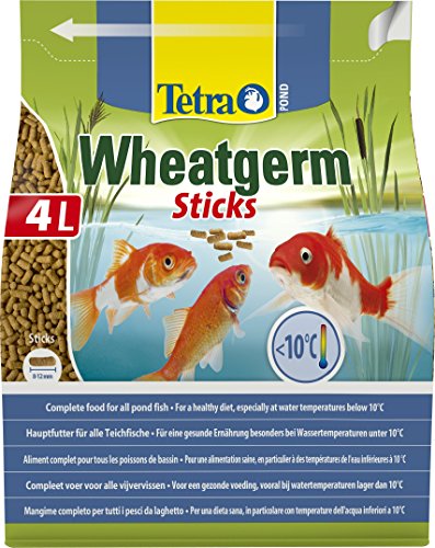 Tetra Pond Fish Food Specially Formulated for Cold Weather Feeding, 4 Litre