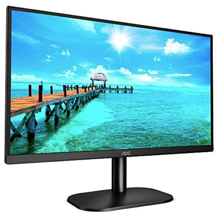 AOC 22B2QAM - 22 Inch FHD Monitor, 75Hz, VA, Speakers, Adaptive Sync, Lowblue light (1920 x 1080 @ 75Hz, 250 cd/m², HDMI 1.4 x 1 / DP 1.4 x 1)