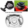 2Pcs Round Starter Cup Fit for 49cc 52cc Chainsaw Lawn Mower Dial Starter Cup Recoil Starter Pull Start Lawn Mower Accessories