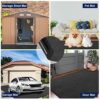 Outdoor Storage Shed Floor Mat, Outdoor Carport Floor Mat, Patio Furniture Mat - Thickened Soft Material, Reusable,Durable, Non-Slip Backing, Was