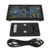 5in IPS Computer Data Monitor, Mini Micro USB AIDA64 PC Temperature Monitor, PC CPU RAM HDD Data Display Screen Sensor Panel Display