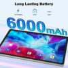 Veidoo Android 12 Tablet 10.4 Inch, 6GB+128GB Memory(Up to 2TB),2K 1200 * 2000 FHD Screen, Octa-Core Processor, GPS, 2.4G/5G WiFi, Bluetooth 5.0,