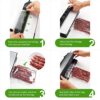 Vacuum Food Sealer Rolls 2 Rolls (32 * 600 cm) BPA Free, Heavy Duty Embossed Vacume Sealer Storage Bags Rolls for Sous Vide Cooker and All Vaccum