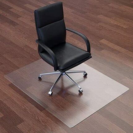 ZIJINJIAJU Office Chair Mat, 36"x48" Chair Mat for Hardwood Floor - Clear PVC Desk Chair Mat for Home Office - Rolling Chair Mat Plastic Mat Unde
