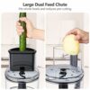 Tiastar 1300W Multifunctional Food Processor - Mixer, Crusher, Grinder, Citrus Juicer, 3.5L Bowl, 1.5 L Blender, Simple Operation for Blending, D