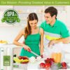 VacYaYa 3 Pack 28x600cm Rolls (Total 18m) Vacuum Food Sealer Machine Freezer Bags Rolls with BPA Free,Heavy Duty,Great for Sous Vide and Vac Seal