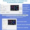 5in IPS USB Mini Screen, PC Temperature Display AIDA64 PC CPU RAM Data Monitor PC Sensor Panel Display Temperature Monitor,PC Sensor Panel Displa
