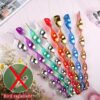 Yafe 8Pcs Reflective Bird Deterrent Rods, 7 color 30cm Hanging Bird Repellents Reflective Wind Spiral- Keep Birds Away From Your Home, Garden, Pa