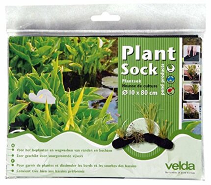 Velda 127594 Plant Basket for Pond Plants, 10 x 80 cm, Plant Sock