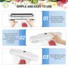 Vacuum Sealer, Automatic Food Vacuum Sealer Machine for Sous Vide Cooking with 10 Sealer Bags, Air Sealing System for Food Preservation, One-Touc