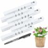 100Pcs Plastic Plant Hanging Labels for Outdoor Plants & Trees, Waterproof Garden Wrap Around Hanging Tree Labels Tags Adjustable (21x2cm), Plant