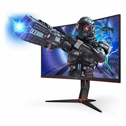 AOC C32G2E 31.5'' 16:9 Full HD 165Hz G Line Curved Gaming Monitor, Black & Red