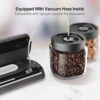 Vacuum Sealer Machine - Food Sealer Machine - 3 Food Modes | -60Kpa | Full Starter Kit | with Storage Bag | Support Suction Vacuum Container by K