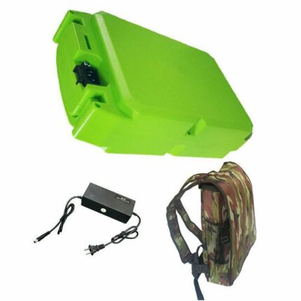 GyhoyA 36V Garden Tools Battery Pack Electric Lawn Mower Tea Picker Hedge Trimmer Lithium Battery with Charger and Knapsack,10Ah