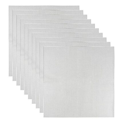 Auroal 10 Pack Silicone Dehydrator Sheets, Apply to dehydrator & Freeze Dryer, Non Stick Dryer Mats, for Meat, Beef, Jerky, Herbs, with High Temp