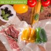 VacYaYa 100 Bags30x40cm Vacuum Food Sealer Machine Freezer Storage Bags,Vac Seal a Meal Bags with BPA Free and Heavy Duty Sous Vide Vaccume Seal