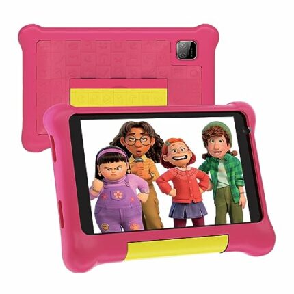 HiGrace Kids Tablet 7 inch, Tablet for Kids with HD Display, Android 12 Go Quad Core, 2GB RAM + 32GB ROM, 128GB Expansion, Wi-Fi, Children Tablet
