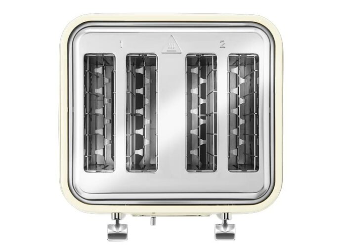 Morphy Richards Verve Cream 4 Slice Toaster - Plastic - 4 Slot - Illuminated Buttons - 243011