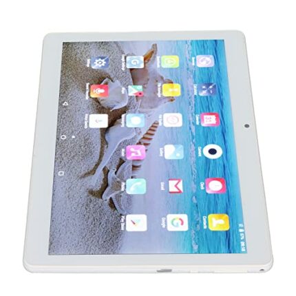 Airshi HD Tablet, 10 Inch Tablet Dual Camera 10 Inch Display for Home (UK Plug)