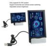 5in IPS USB Mini Screen, PC Temperature Display AIDA64 PC CPU RAM Data Monitor PC Sensor Panel Display Temperature Monitor,PC Sensor Panel Displa