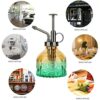 ZIUHEOA Plant Mister Glass Watering Spray Bottle 6.4" Tall Watering Can Retro High-Atomization Nozzle Sealed Leak-Proof,for Garden Plants Flower