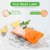Vacuum Food Sealer Bags 20CMx30CM 100Bags + 15CMx25CM 100Bags Commercial Grade Textured Vacuum Sealer Bag for Sous Vide Cooking, BPA Free