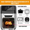 2PCS Silicone Air Fryer Liner for Ninjas Dual 19.5cm Basket Pot Reusable Non-Stick Waterproof Airfryer Baking Mould Food Grade Tray