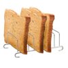VFM - Air Fryer Wire Toast Rack - Air Fryer Accessory - 15.5cm X 8.5cm X 5.5cm for Oven and Press Cooker, Barbecue, Roasting Oven Air Fryers Oven