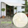 ECOSWAY 300D Canvas Waterproof Tent Canopy Top Roof Sun Shelter Cloth Outdoor Cover(Not Including Frame)