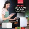 200pk Square Air Fryer Liners Disposable | 8.5 Inch | Perforated Air Fryer Parchment Paper Liners | Air Fryer Paper Liners | Air Fryer Liners Squ