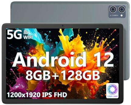 jumper 10" tablet Octa-Core Tablet, 8GB RAM128GB ROM Tablets,FHD 1920x1200 Pixels, MT8183 Processor, Type-C, GPS, 6000mAh, 5MP+13MP Camera, Bluet
