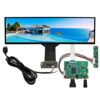 VSDISPLAY 12.6 inch 1920x515 NV126B5M-N41 IPS LCD Screen and 2Mini HD-MI Micro USB Audio Controller Board VS-RTD2556HM-V1