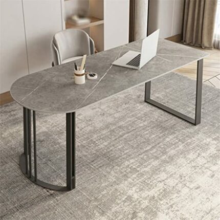DINGZZ Rock Slab Desk Small Writing Desk Home Study Office Computer Desk