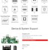 XYGStudy 4inch HDMI Capacitive Touch IPS LCD Display (C) Screen Resolution 720×720 Compatible with All Versions of Raspberry Pi 4 3 Jetson Nano A