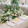 24 PCS 5cm LED Flameless Flickering Votive Tea Lights Candle Battery Operated/Electric Flicker Tealights Bulk Fake Candles for Wedding, Party, Fe